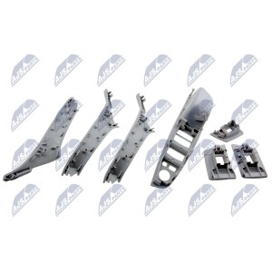 KIT DE POIGNEE DE PORTE AVANT BMW 5 F10/F11 2009-/SZARY-7SZTUK/