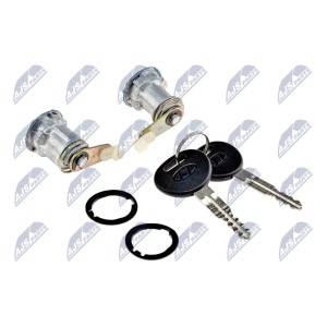 CYLINDRE SERRURE DE PORTE HYUNDAI ATOS PRIME 1999-/GAUCHE I DROITE-2 KLUCZYKI W KOMPLECIE/