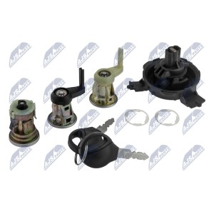 ENSEMBLE D'INSERT DE SERRURE PEUGEOT 206 1998-/WKŁADKA ZAMKA DRZWI LEWYCH I PRAWYCH