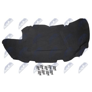 ISOLATION DU COMPARTIMENT CAPOT MOTEUR PEUGEOT 206 1998-