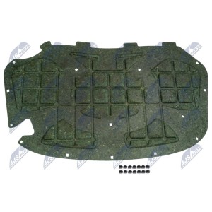 ISOLATION DU COMPARTIMENT CAPOT MOTEUR SKODA SUPERB II 2008-