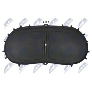 ISOLATION DU COMPARTIMENT CAPOT MOTEUR VW TIGUAN 2007-