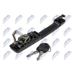 POIGNEE EXTERIEUR PORTE D'ENTREE VW PASSAT (B3/B4) 1.6-2.8 88-97 / AVANT GAUCHE Z KLUCZEM /