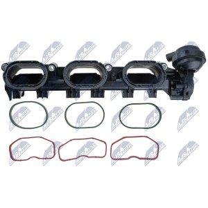 COLLECTEUR, SYSTEME D'ECHAPPEMENT- PARTIE INFERIEURE GAUCHE AUDI A4/S4 2007-