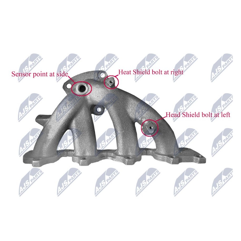 COLLECTEUR D'ECHAPPEMENT CHEVROLET CAPTIVA 2.4 2006-