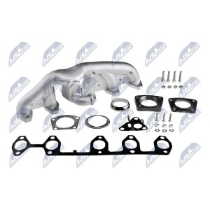 COLLECTEUR D'ECHAPPEMENT VW T5 2.5TDI 03-10 /ZESTAW KOLEKTOR + USZCZELKI + ŚRUBY/