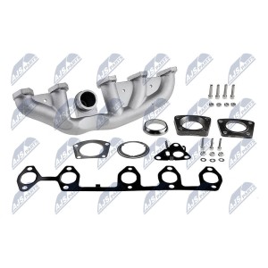 COLLECTEUR D'ECHAPPEMENT VW T5 2.5TDI 03-10 /ZESTAW KOLEKTOR + USZCZELKI + ŚRUBY/
