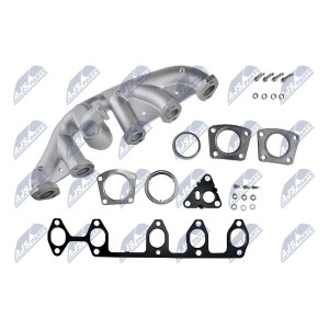 COLLECTEUR D'ECHAPPEMENT VW T5 2.5TDI 03-10 /ZESTAW KOLEKTOR + USZCZELKI + ŚRUBY/